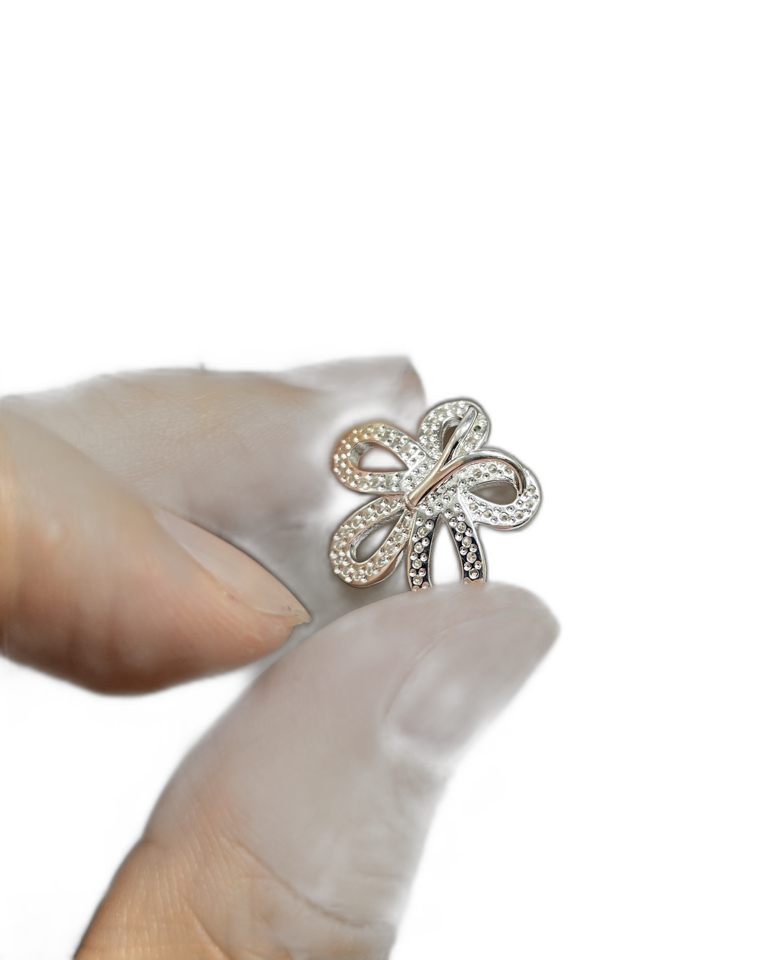 Daisy Flower CZ Pendant